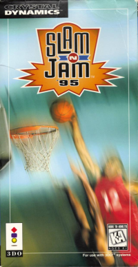 Slam 'N Jam '95 3DO  box art